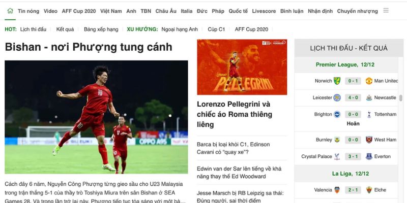 Tin tức bóng đá xu hướng
